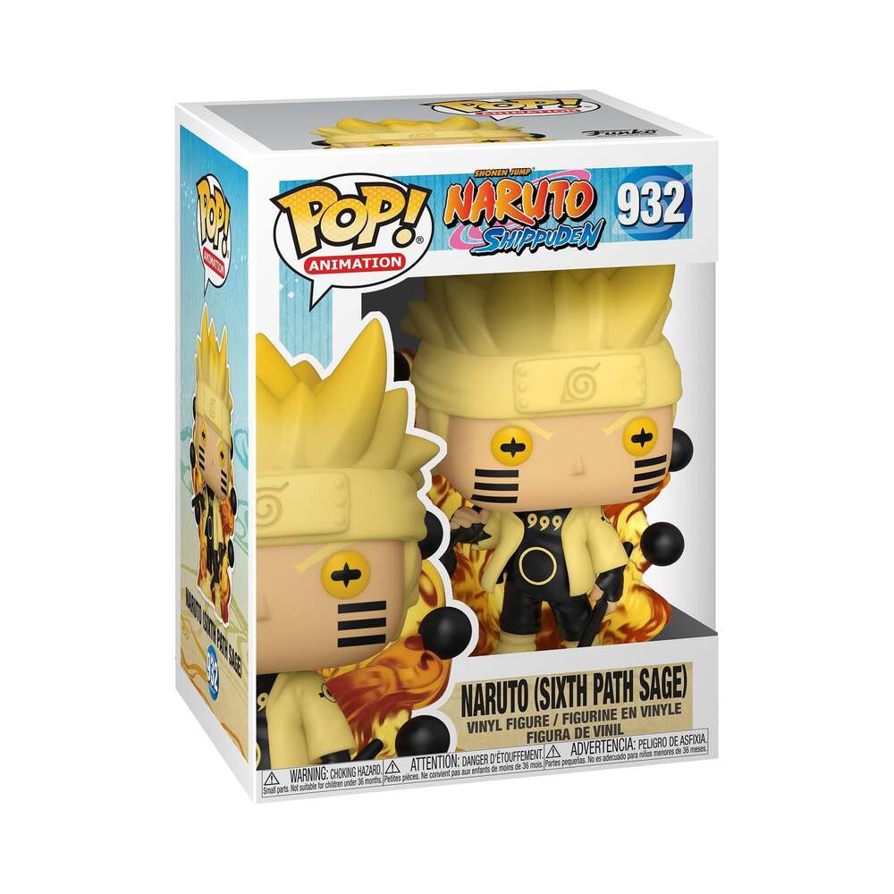 Funko Pop! Animation: Naruto Shippuden Naruto Six Path Sage #932